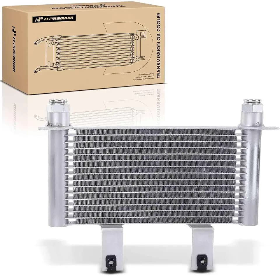 A-Premium Transmission Oil Cooler Compatible with Chevrolet & GMC