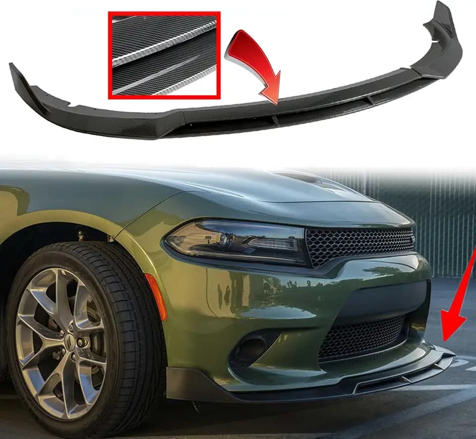 MUTUSAISI Front Lip Spoiler Fit for Dodge Charger 2015-2023 Accessories