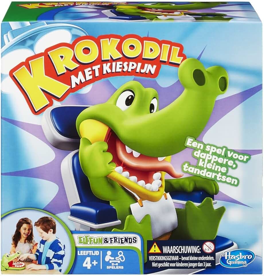 Hasbro B0408 - Spiel Krokodiel mit Zahn