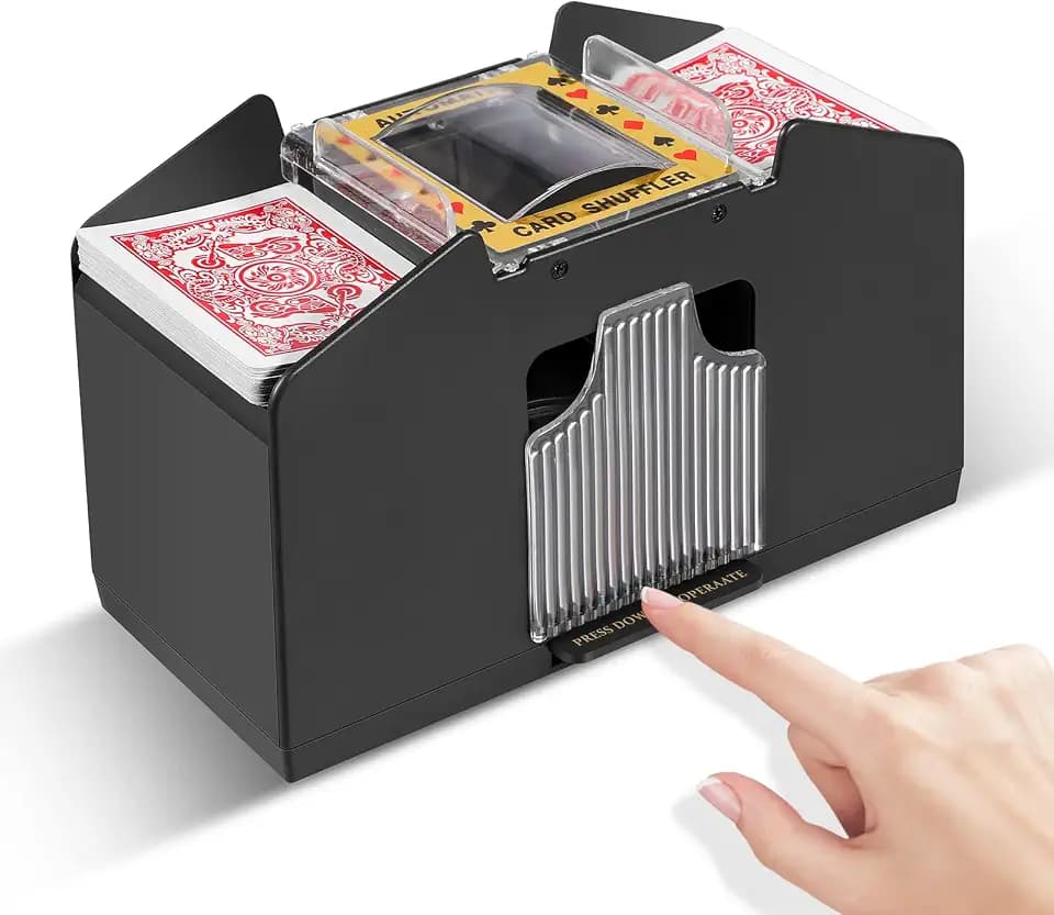 FEIERYA Automatic Card Shuffler 4/6 Deck for Card Games