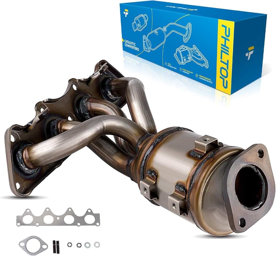 PHILTOP Catalytic Converter Kit W/Gasket for Kia, Hyundai Soul 12-19 1.6L