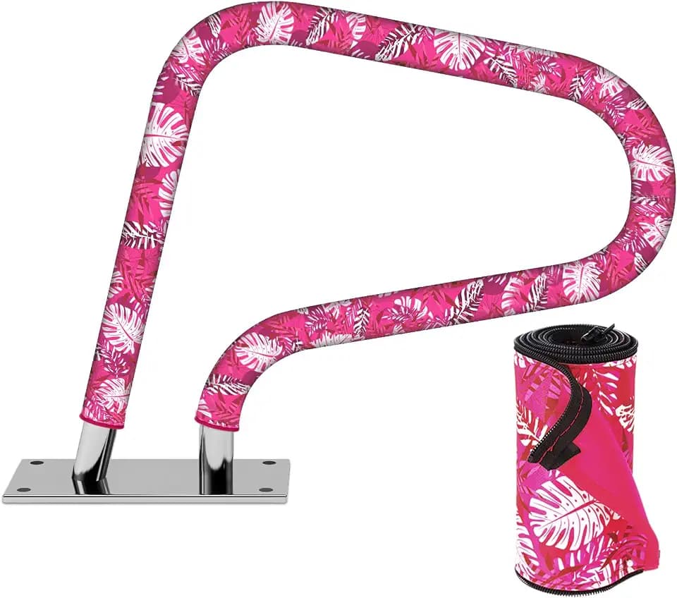 1 Pcs 4 ft Pool Handrail Cover with Zippers, Cute