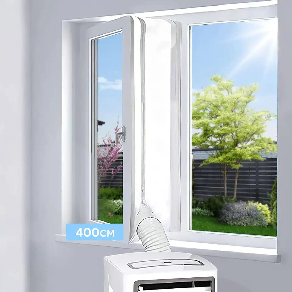 400CM Fensterdichtung für mobile Klimaanlage,Keine Bohrlöcher erforderlich