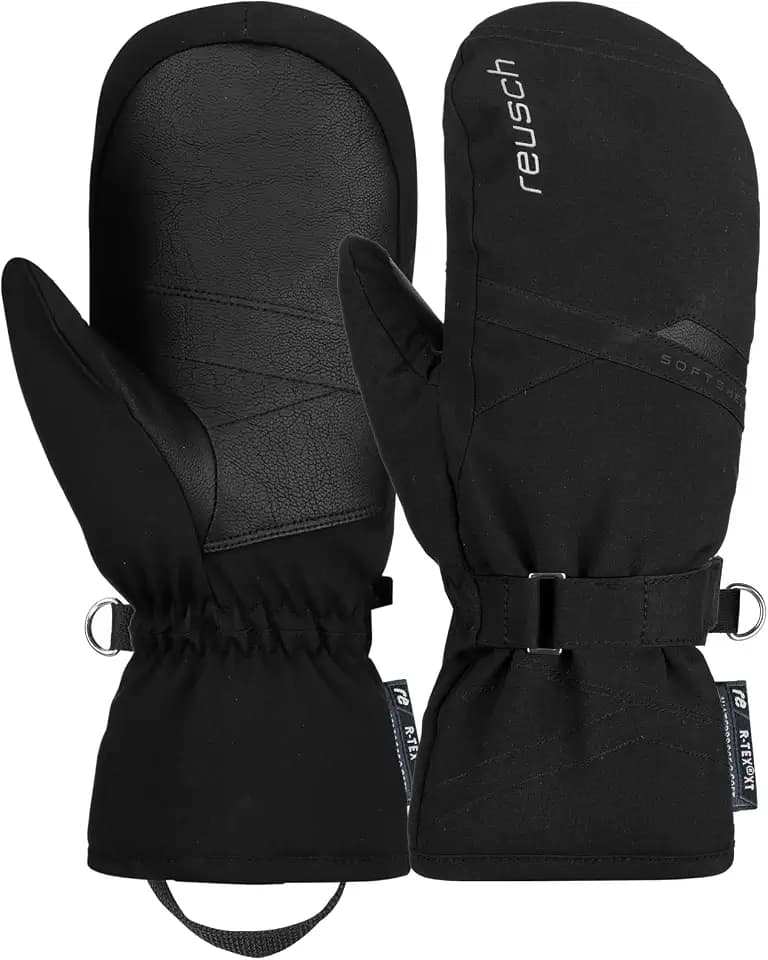 Reusch Ski-Fäustlinge für Damen | extra warm & wasserdicht mit Softshell