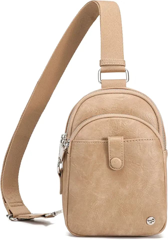 INICAT Small Anti Theft Crossbody Bag for Women,Sling Purse