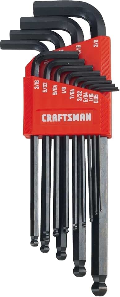 CRAFTSMAN Ball End Hex Key Set, 13 Piece (CMHT26013)