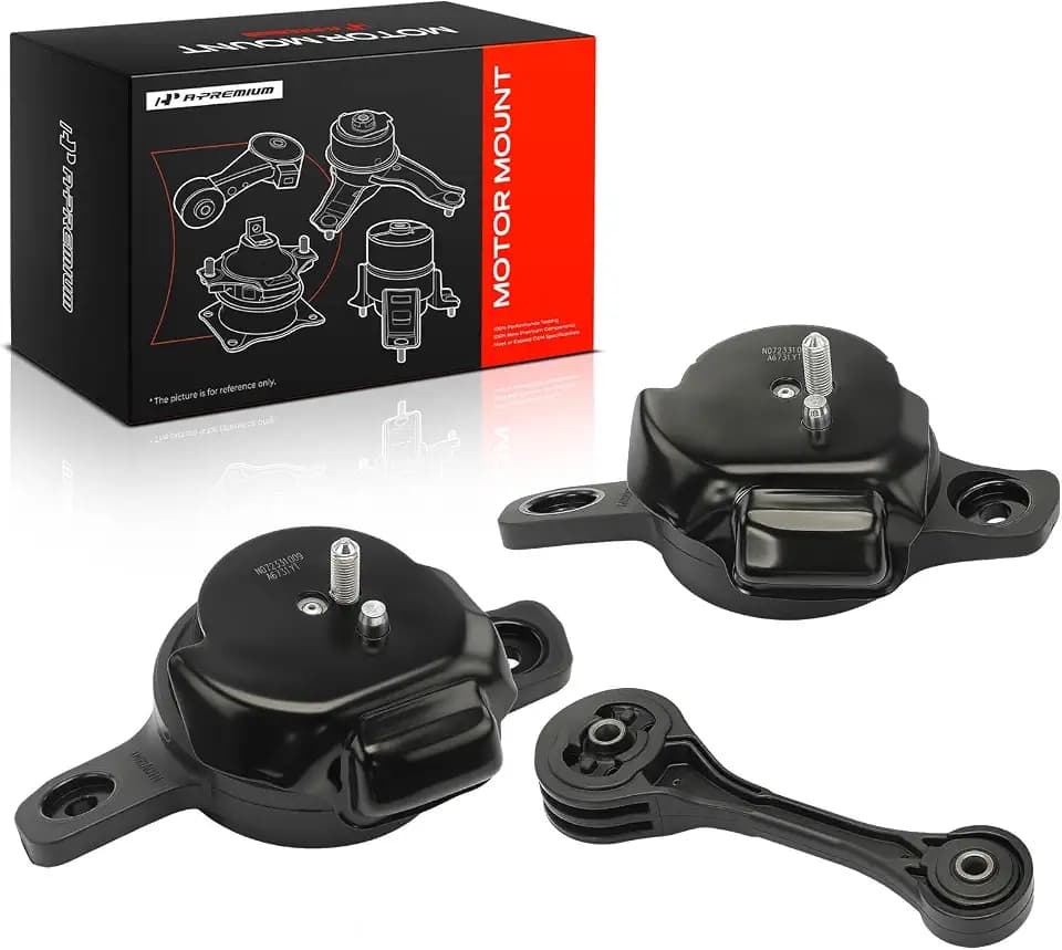 A-Premium Engine Motor Mount and Torque Strut Mount Kit, Set of 3