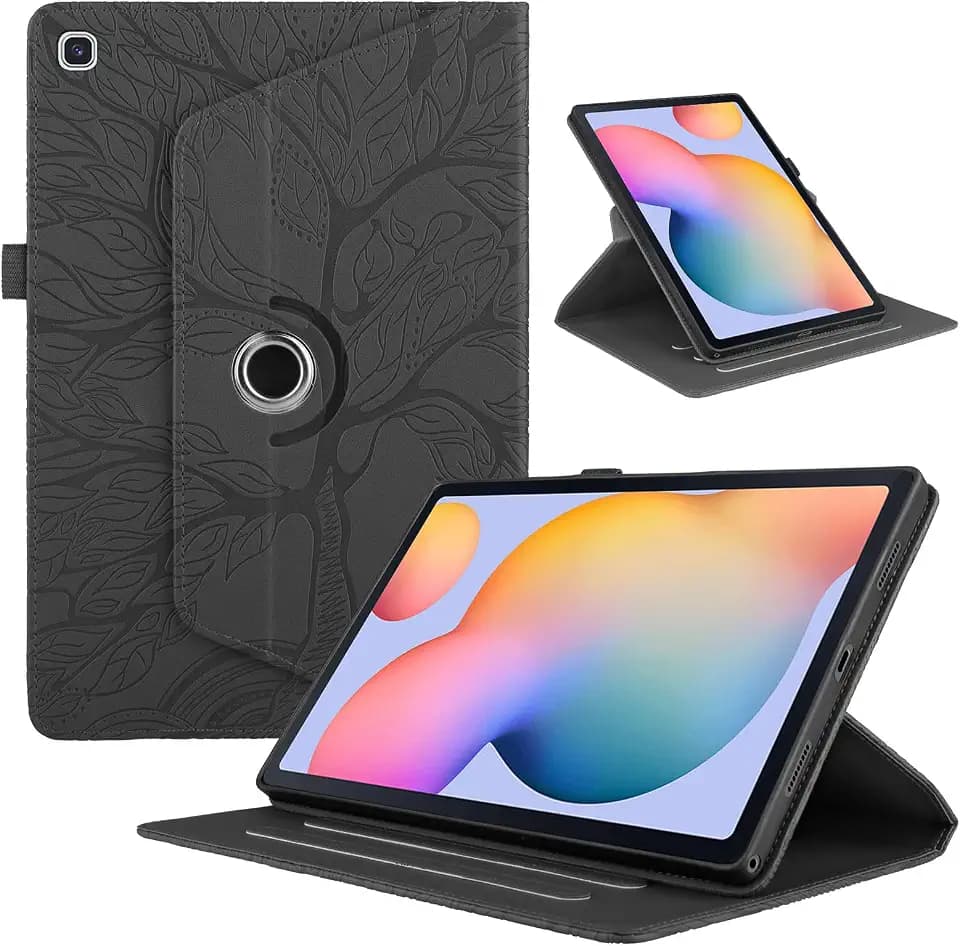 Rotating Case for Samsung Galaxy Tab S5e 10.5" 2019, Black