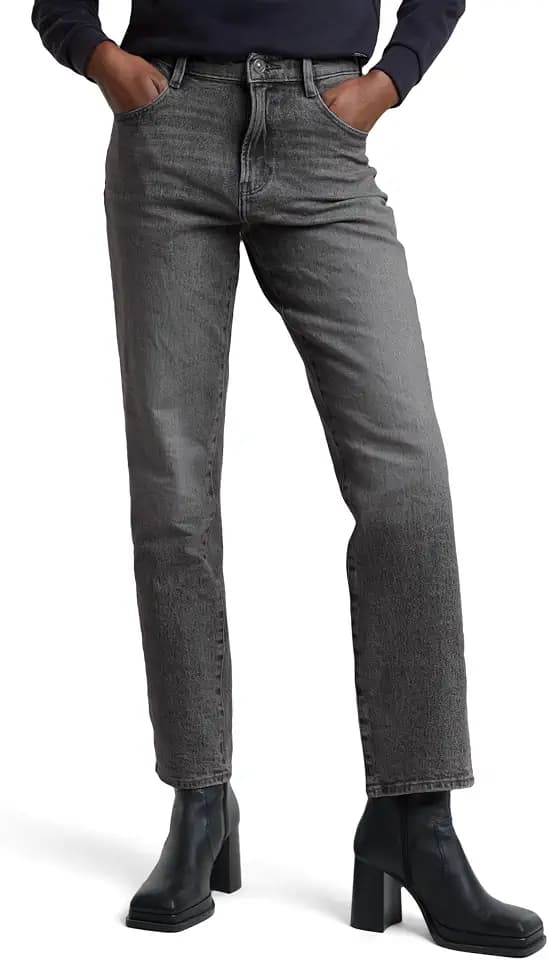 G-Star Damen Viktoria High Straight Jeans