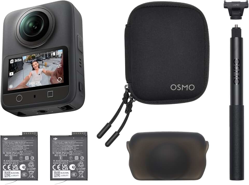 DJI Osmo 360 Essential Combo, 360 Grad Kamera