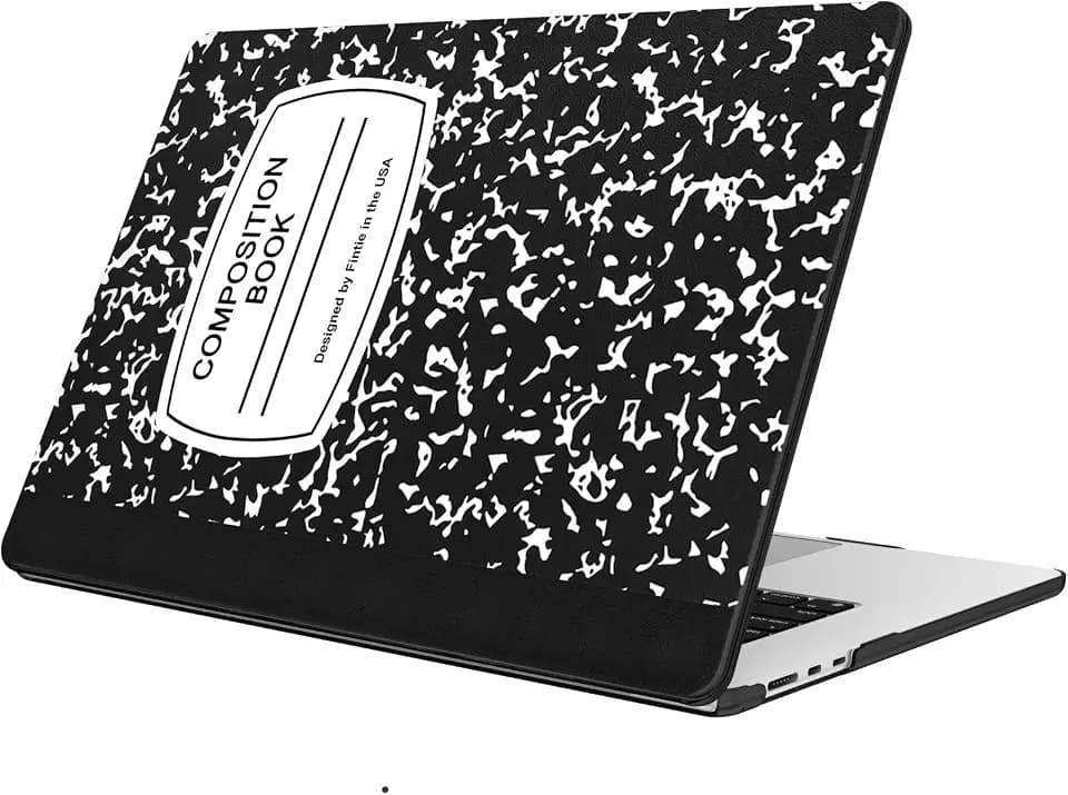 Fintie Case for MacBook Air 15.3 A3448/A3241/A3114/A2941, Composition Book