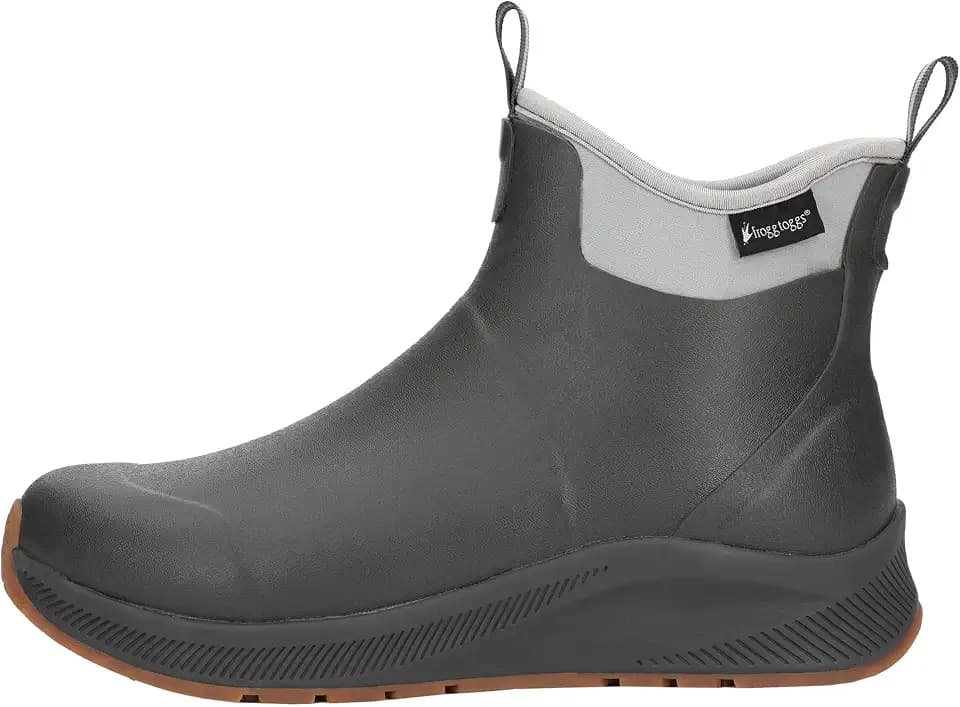 FROGG TOGGS Men's Hydrogrip Deck Boot, Waterproof, Comfort, Insulated, Grip, Anglers Ankle Boot
