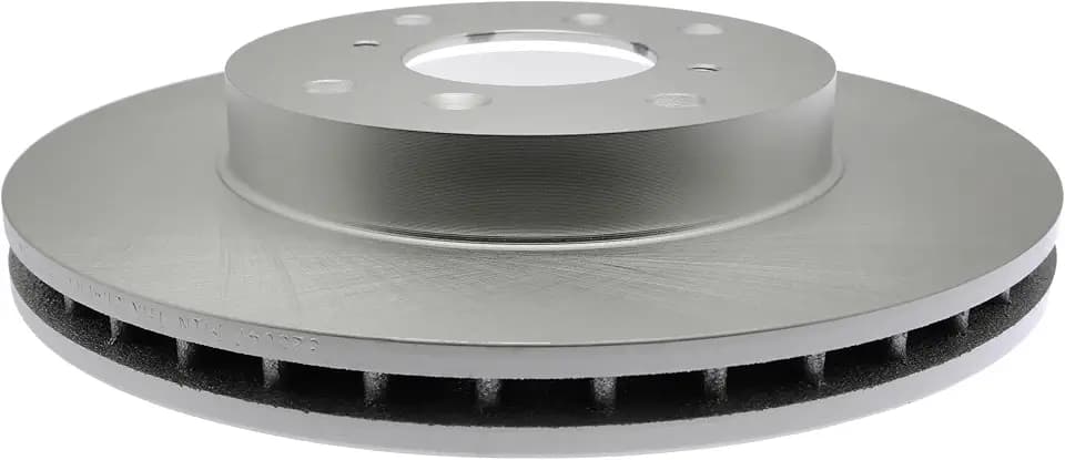ACDelco Silver 18A869AC (19327476) Coated Front Disc Brake Rotor