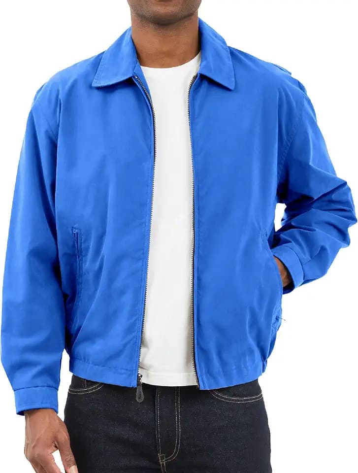London Fog Men's Auburn Zip-Front Golf Jacket