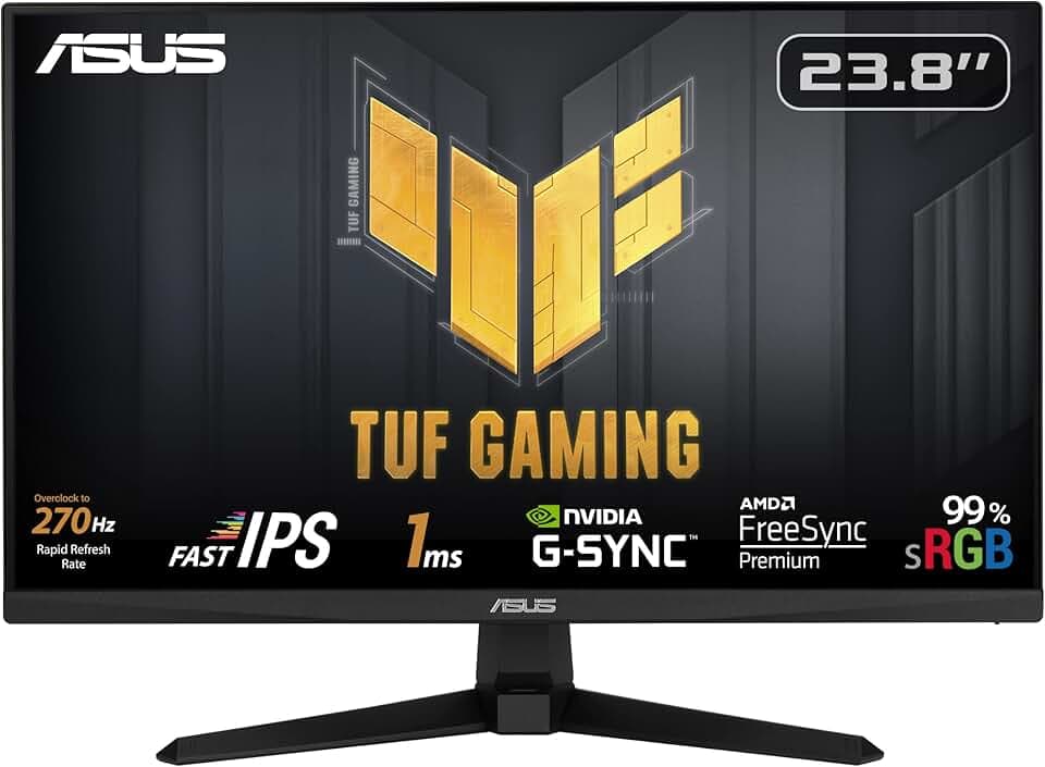 ASUS TUF Gaming VG249QM1A 24 Zoll Full HD Fast-IPS 270 Hz Monitor