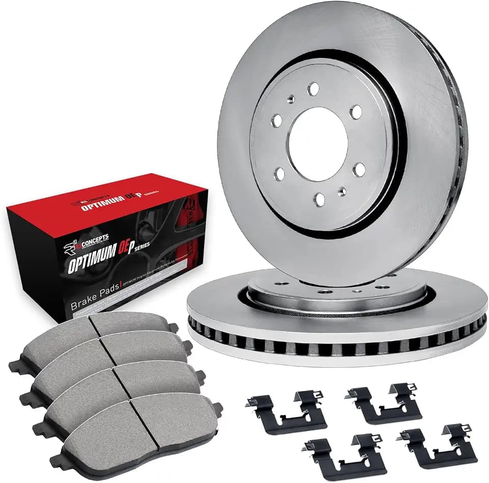 R1 Concepts Front Brake Kit Fits 2000-2004 Nissan Xterra