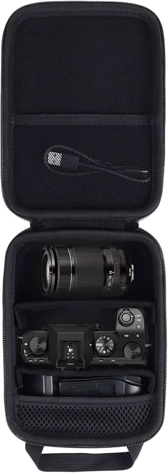 Aenllosi Hülle für Fujifilm X-T30 III/X-T30 II/X-S10 spiegellose, Schwarz