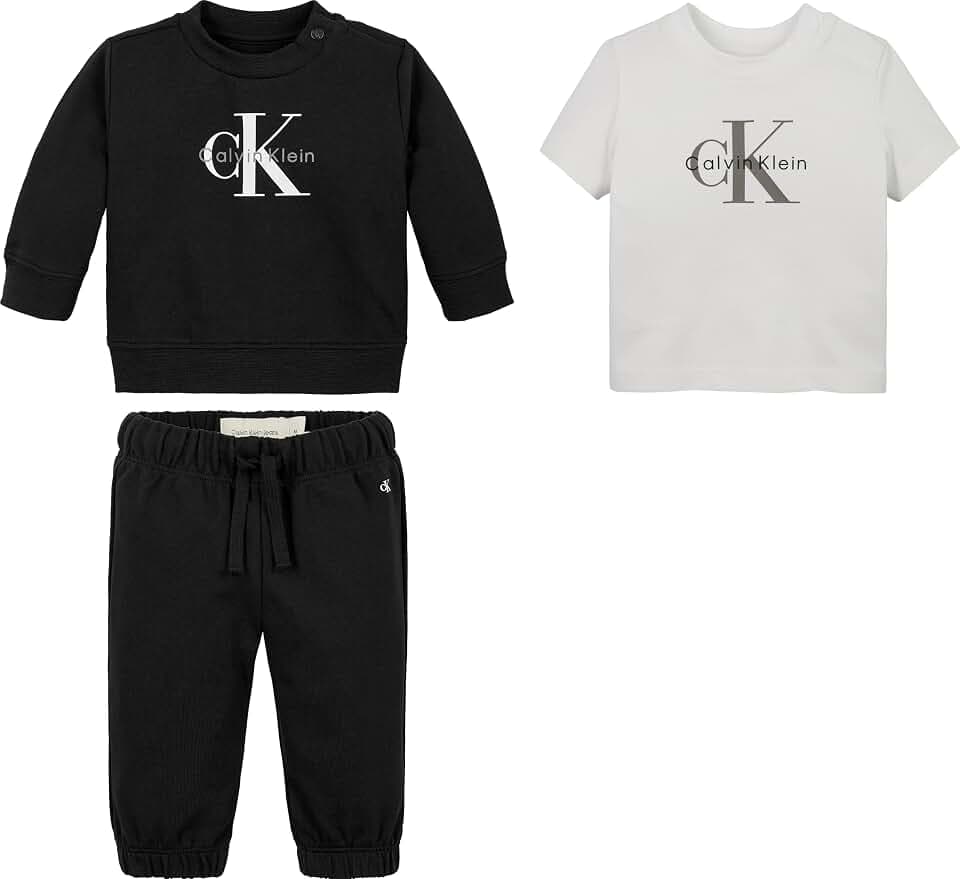 Calvin Klein Unisex Monogram Starter Giftpack In0in00336 Set (2er Pack)