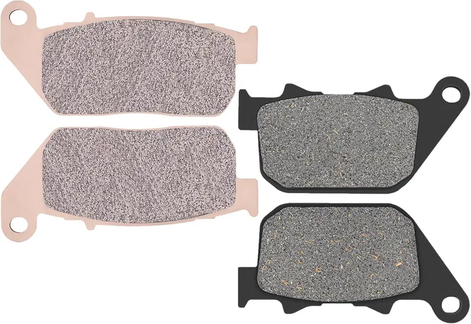 AHL Front & Rear Brake Pads For Harley XL1200 C L N Sportster Custom/Low