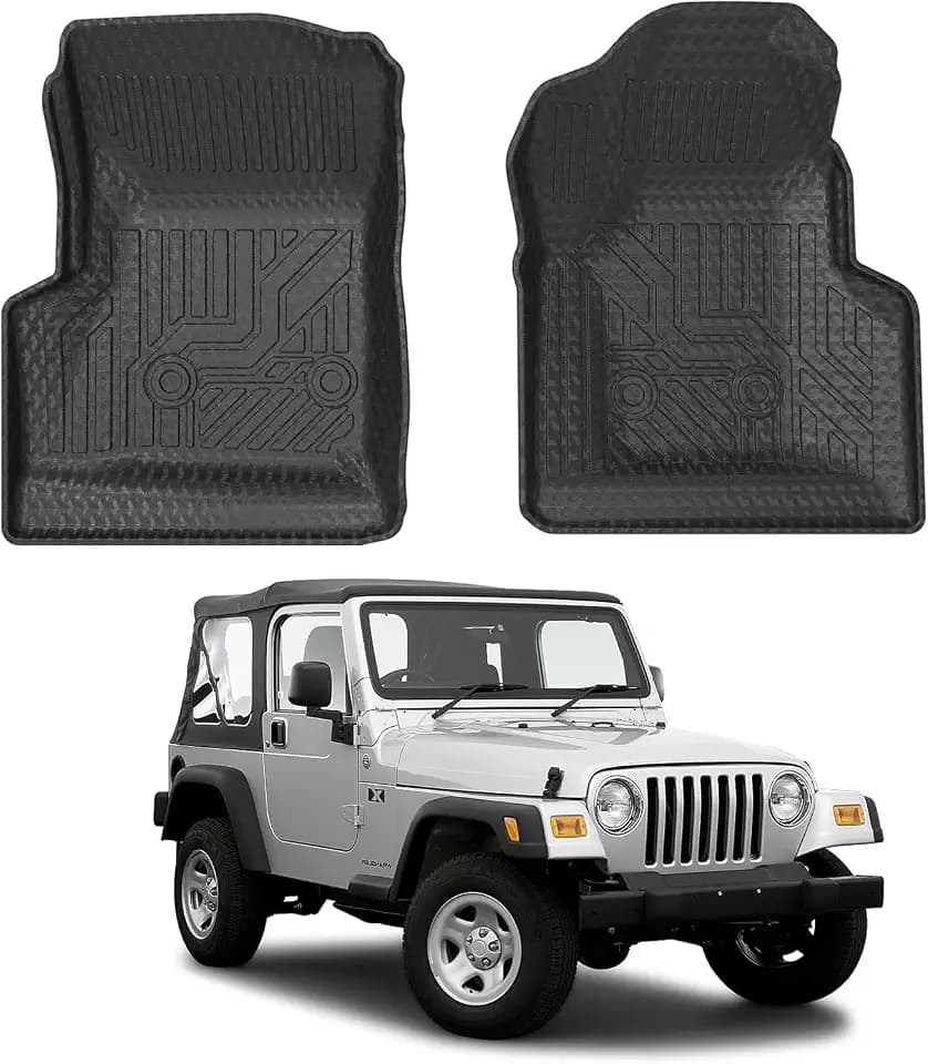 Mixsuper Floor mat for Jeep Wrangler TJ/LJ 1997-2006