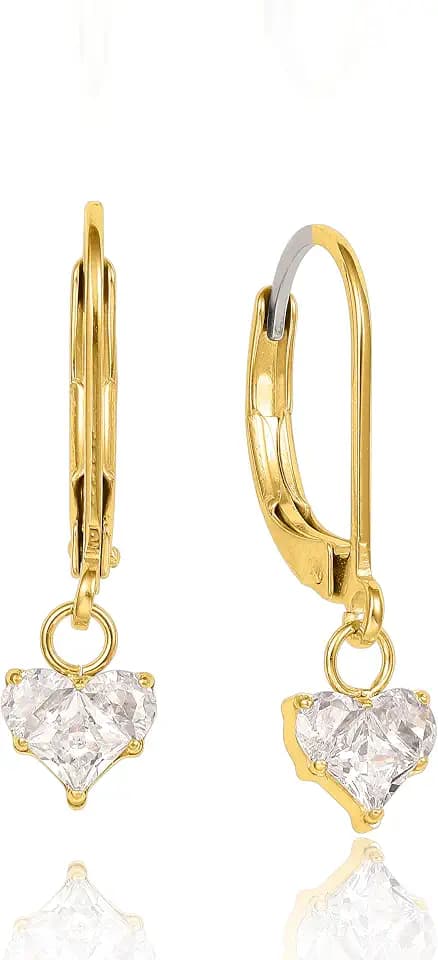 Limerencia G23 Titanium Leverback Earrings Dangle Drop Earrings for Women