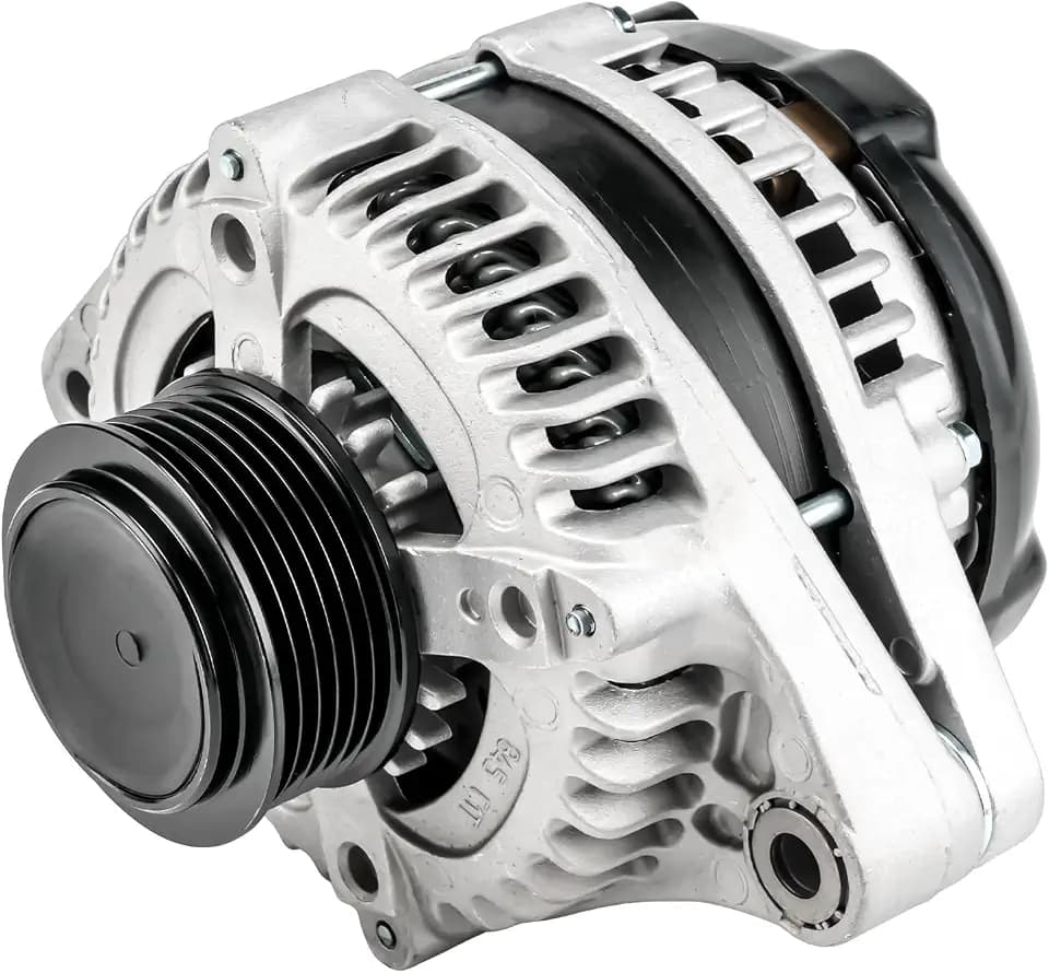 KAC Alternator Compatible With 2016-2022 Honda Pilot, 2018-2025 Honda Odyssey, 2017-2025 Honda Ridgeline, 2019-2025 Honda Passport, 2014-2020 Acura MDX 3.5L(155 Amp) 11773N 12V CW 6-Groove Pulley