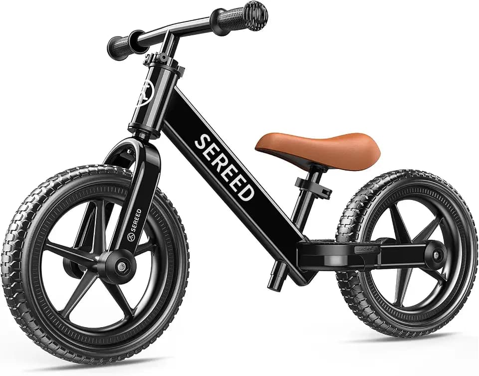 SEREED Kinder Laufrad ab 2 Jahre, Verstellbar, Geschenk für Jungen Mädchen