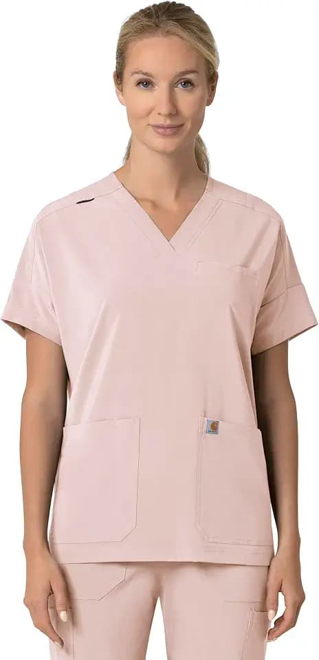 Carhartt Scrubs C13110 Women's Force® Cross-Flex Modern Fit Oversized V