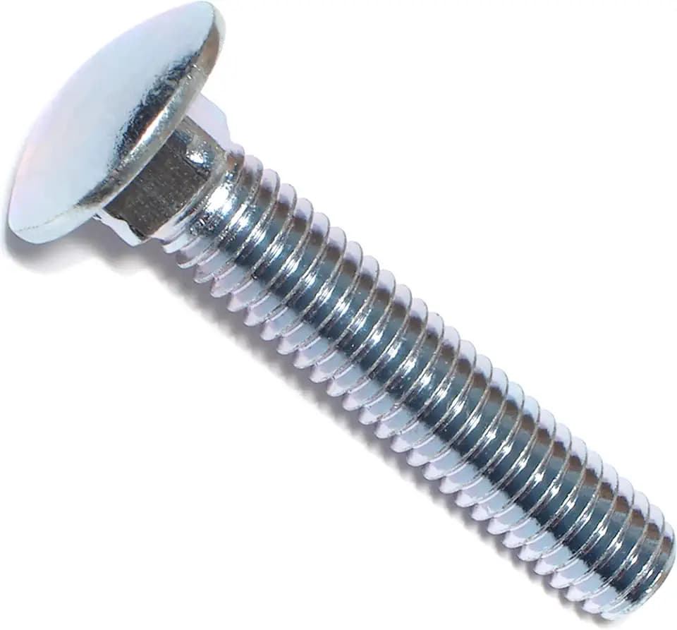 Hard-to-Find Fastener 014973231170 Carriage Bolts, 3/8-16 x 2-Inch, 100-Piece