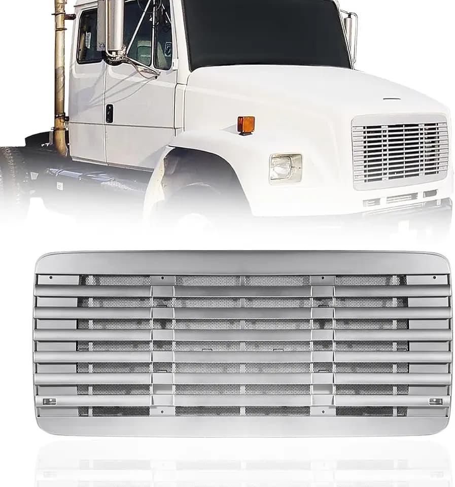 Front Hood Radiator Grille Compatible With Freightliner FL50 /60/70 /80/106 / 112/1991-2015 (WITH BUG SCREEN)