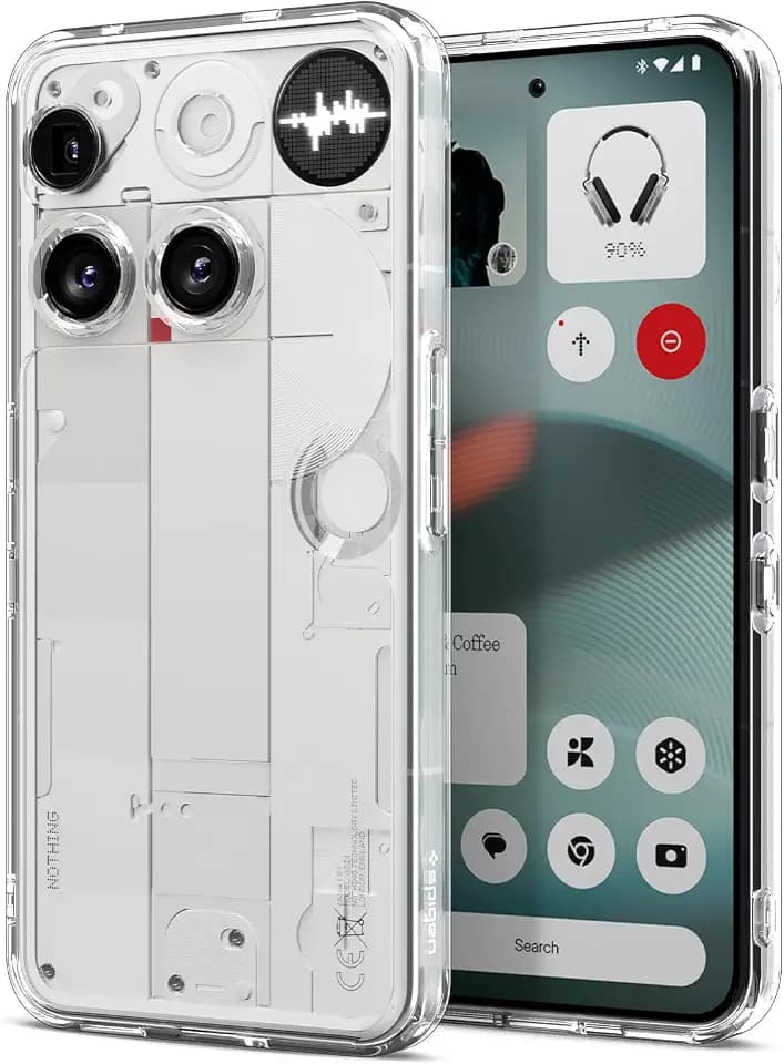 Spigen Ultra Hybrid Designed for Nothing Phone 3 Case (2025) [Anti-Yellowing] - Crystal Clear