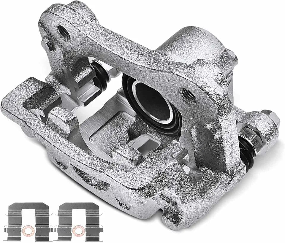 A-Premium Rear Right Passenger Side Disc Brake Caliper with Bracket