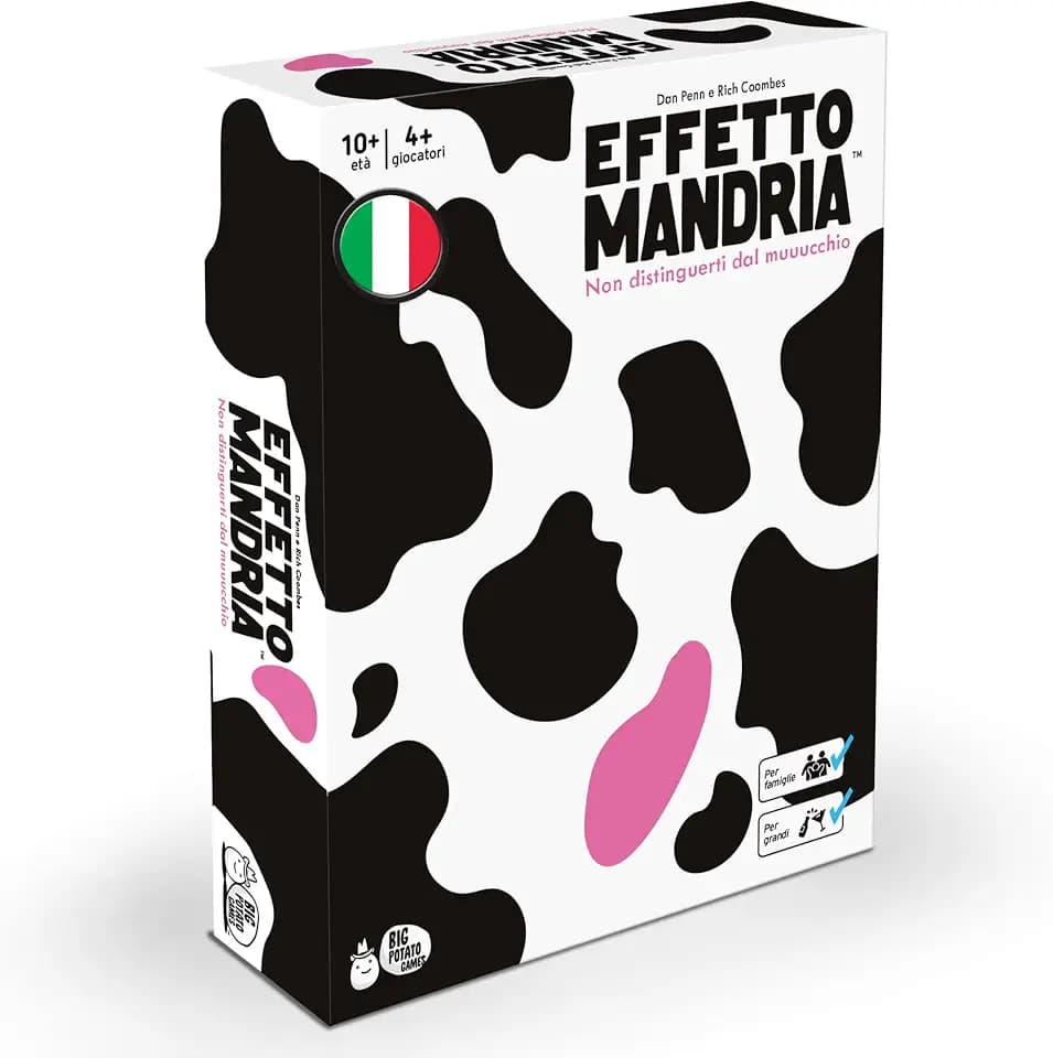 Asmodee - Herdeneffekt - Brettspiel, lustiges Partyspiel, 4-20 Spieler, 10+ Jahre, englische Ausgabe