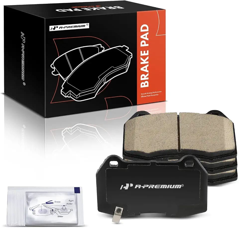 A-Premium Front Ceramic Brake Pads Compatible with Nissan & INFINITI
