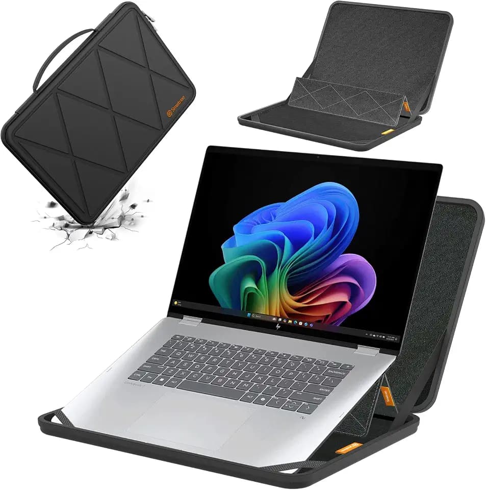 Smatree MS83T Hard Protective Case with Stand for 16 inch HP OmniBook XFlip