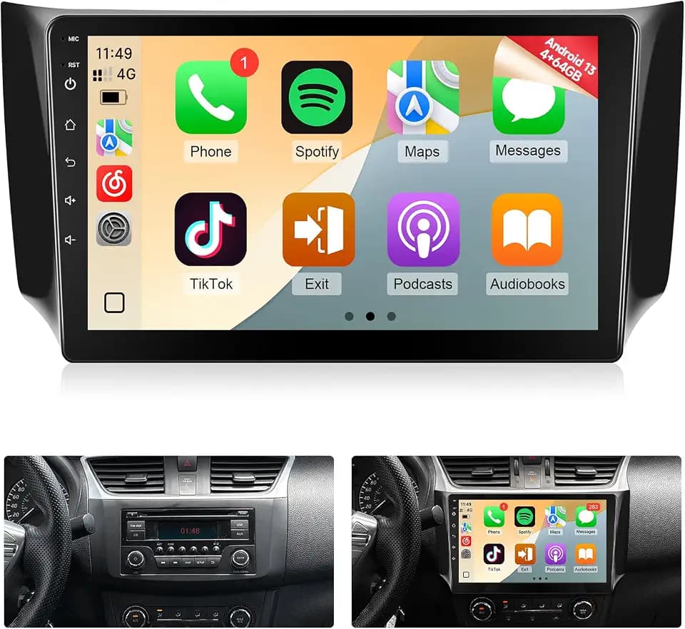 Naifay 8Core 4G+64G Android Car Radio for Nissan Sentra 2013-2019