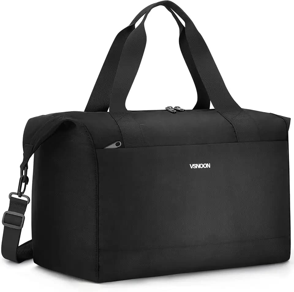 VSNOON Ryanair Handgepäck 40x30x20, 25L Faltbare Weekender Reisetasche