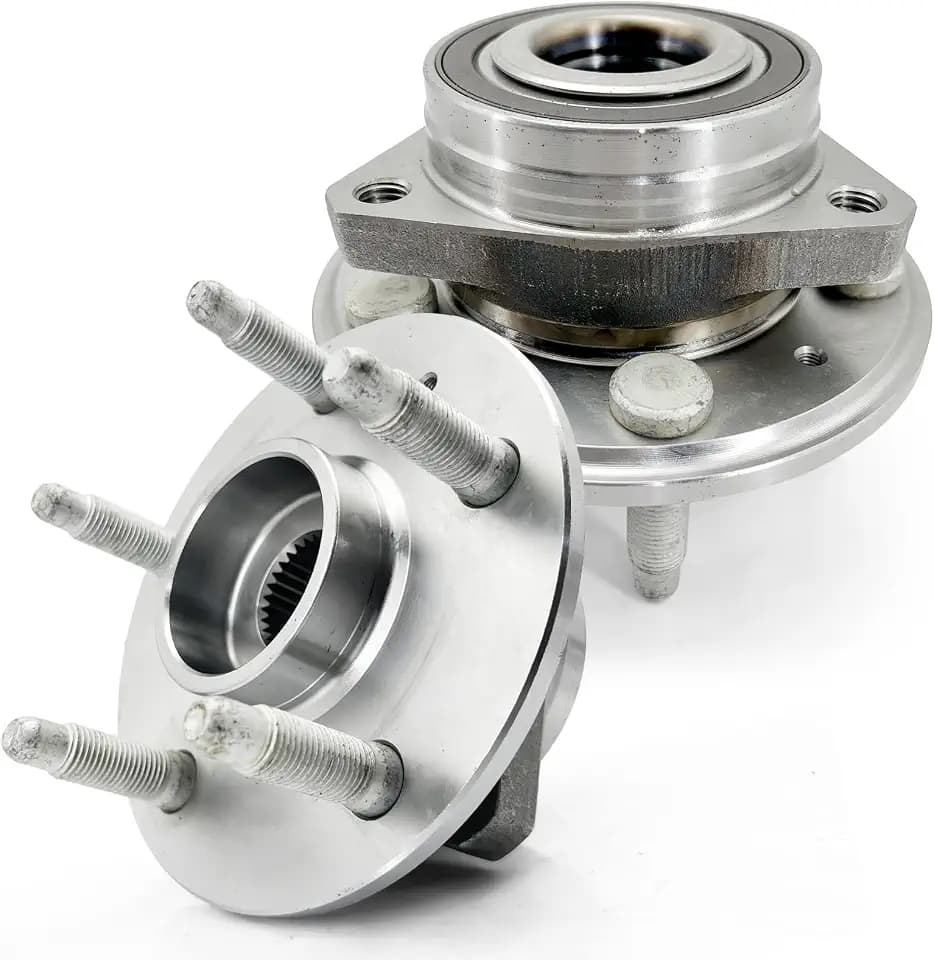 Pair 513282 Front/Rear Wheel Bearing Hub Assembly Compatible with Cadillac CTS 2008-2014 2018 2019, for Cadillac XTS 2018-2019, for Chevy Camaro 2010-2015 Impala 2018-2019, 5 Lug w/Encoder ABS