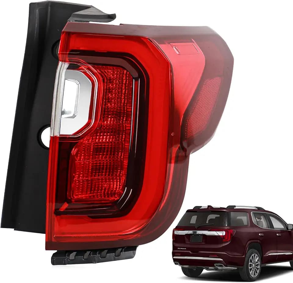 LED Tail Light Compatible With 2020-2023 GMC Acadia Outer Passenger Side