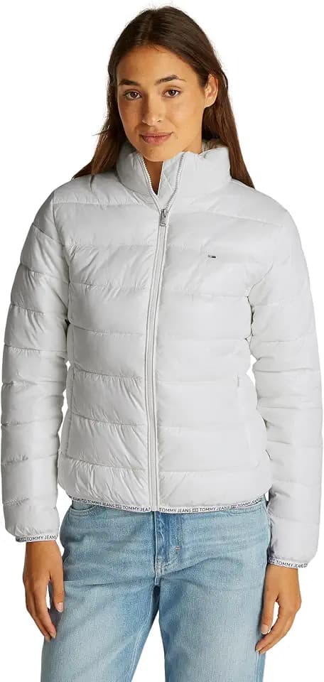 Tommy Jeans Damen Pufferjacke Essential Tape Hochglanz