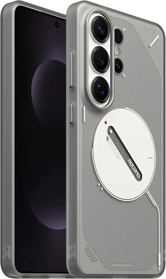 Aulumu S26 Ultra Galaxy Magnetic Case | Thermal IMD Technology | Compatible with MagSafe | Passive Cooling Samsung Galaxy S26 Ultra Case - Translucent Gray