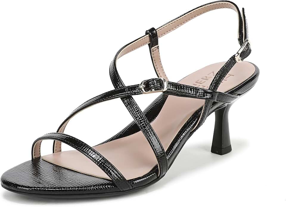 Naturalizer Women's Porter Strappy Heeled Dress Sandal