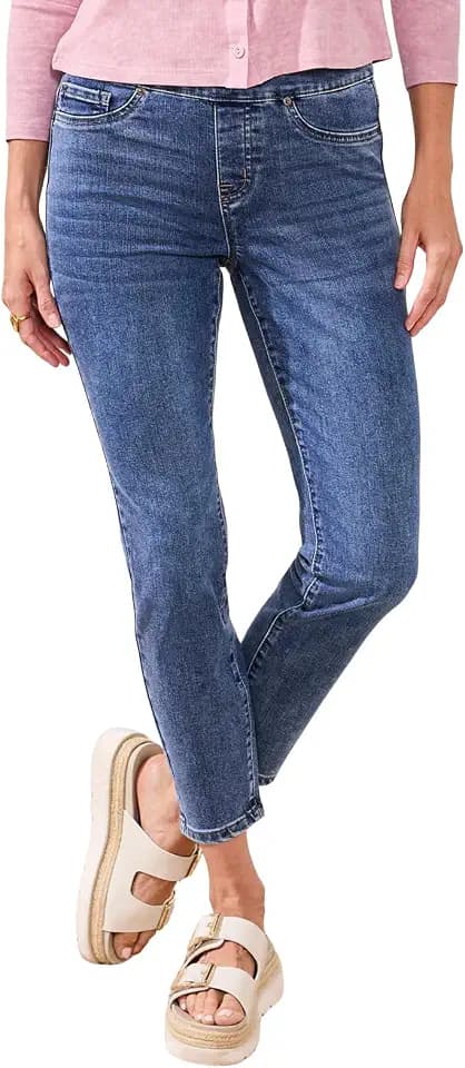 Tribal Women's Audrey Pull-on Comfort Stretch Slim Fit Jeggings (Ankle and Full Length)