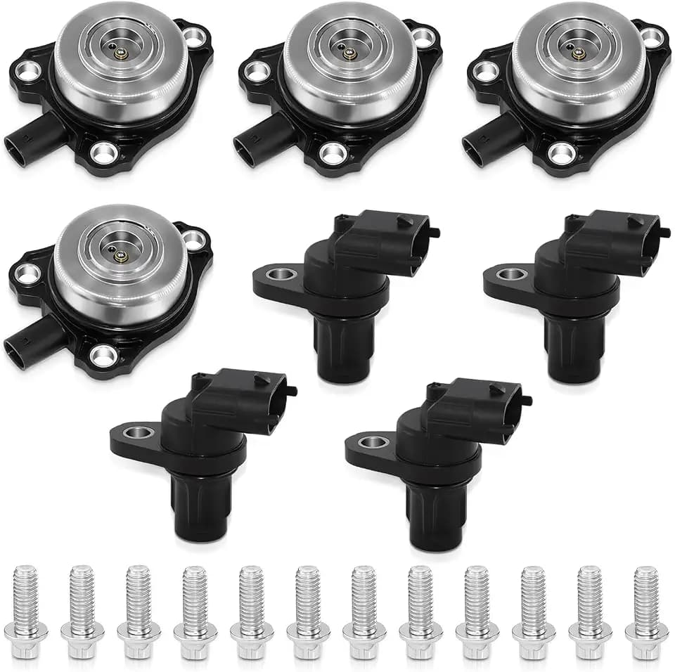 Camshaft Position Sensor and Adjuster Magnet Solenoid with Bolts