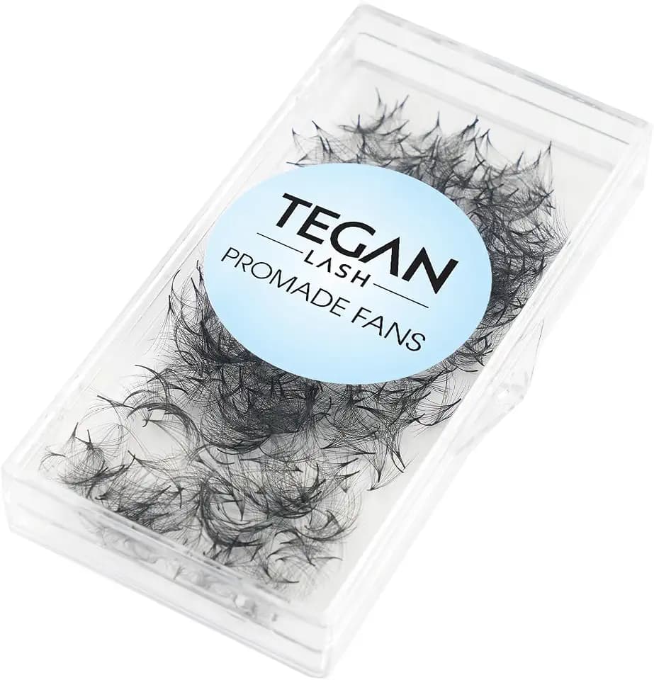 TEGAN LASH 500 Promade Fans Volume Eyelash Extensions (12D-0.03-D-13)