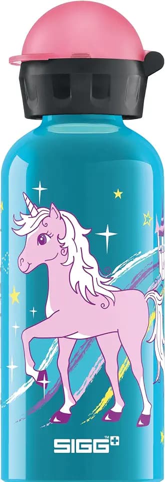 Sigg - Alu Trinkflasche Kinder - KBT - Made in Switzerland - Auslaufsicher & Bruchsicher - Federleicht - BPA-frei - Sport & Schule - 0.4 L