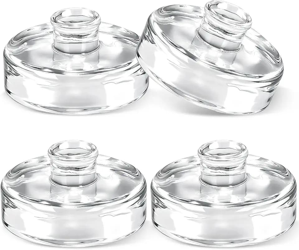 Nuyoah Glasgewichte zum Fermentieren Ø7cm Fermentiergewichte mit Griff | je 200g Fermentation Zubehör Gärgewichte Glas Fermentierset zum Fermentierten von Sauerkraut, Kimchi & Co.