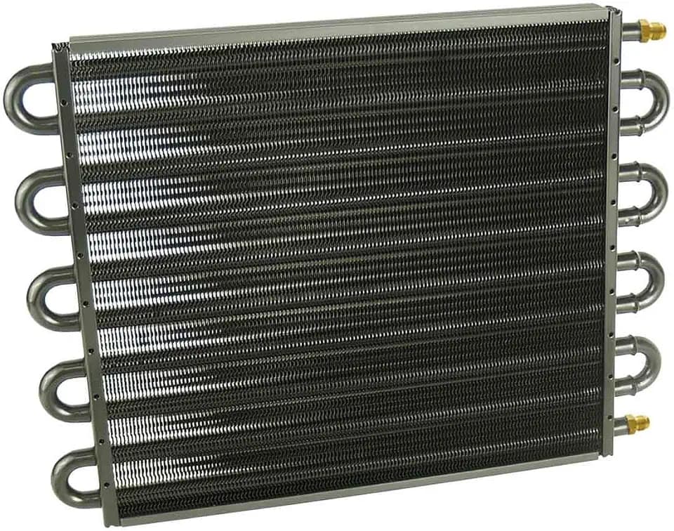 Derale 13315 Series 7000 Tube and Fin Cooler Core,Black