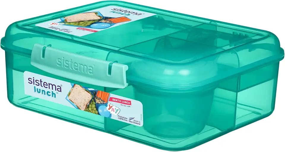Sistema Bento Box LUNCH Aufbewahrungdose mit Fächern