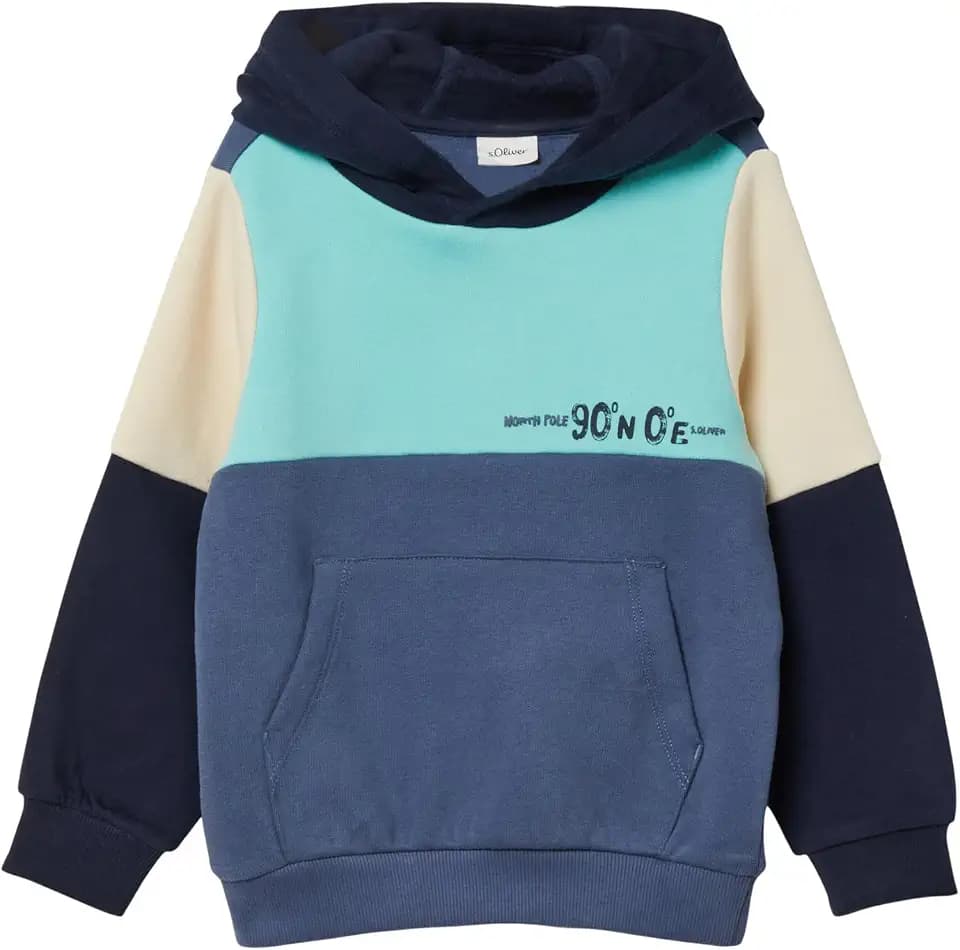 s.Oliver Jungen 2173451 Sweatshirt mit Kapuze (1er Pack)